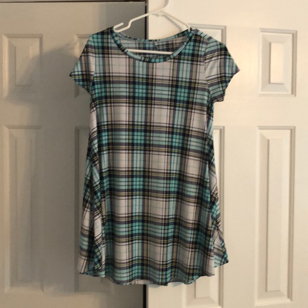 💙💚 Cap Sleeved Tunic Size S 💚💙